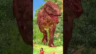 Man Steals T-Rex Dinosaur EGG | Jurassic World Water Dinosaurs Hunt #dinosaur #dinosaurvideo
