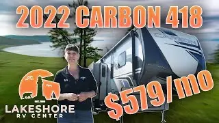 2022 Carbon 418 5th Wheel Toy Hauler - Lakeshore RV