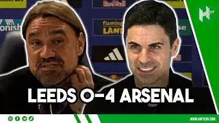 LIVE | Leeds 0-4 Arsenal | Daniel Farke & Mikel Arteta