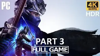Ninja Gaiden 4 Walkthrough Gameplay Part 3 | 4K 60FPS PC |   No Commentary