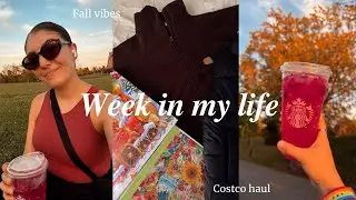 Fall weekly vlog: Haul Costco, Premi&egrave;re m&eacute;diatique & Belle temp&eacute;rature 🍂