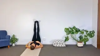 Legs-up-the-wall pose - Yoga with Petra (for online-therapy.com)