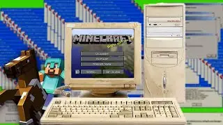 Tentei RODAR MINECRAFT em um PC super FRACO