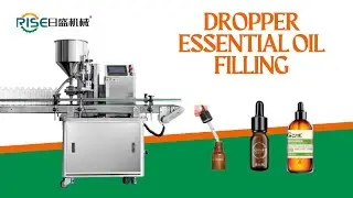 AUTOMATIC DROPPER ESSENTIAL OIL FILLING AND CAPPING LINE