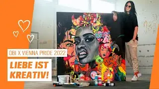 OBI goes Vienna Pride: Mit Kunst für mehr Toleranz, Vielfalt und Offenheit!