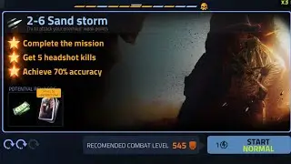 COVER FIRE CAMPAIGN EPISODE 2 TRAIN TO AL-SHADDAR MISSION 2-6 SAND STORM COMPLETED!