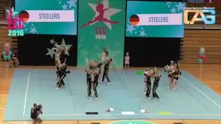 ECC 2016 1.Platz - Steelers - CHEER MIXED senior