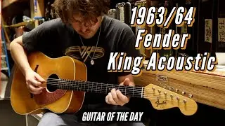 Акустическая гитара Fender King 1963/64 | Гитара дня