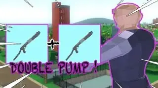 I used double shotgun in Strucid...(TOO OP)