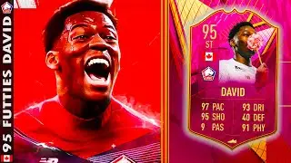 95 FUTTIES DAVID PLAYER REVIEW - FIFA 22 ULTIMATE TEAM