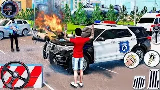 😱 Police vs Criminals! High-Speed Cop Car Chase Game