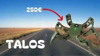 How I Built a Hexapod Robot for Less Than 250€ (Project TALOS)