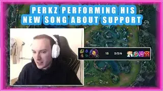 PERKZ Performing His New Song About SUPPORT 👀 [FUNNY]