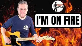Bruce Springsteen - I'm On Fire guitar lesson