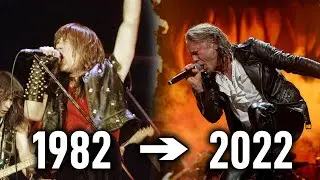 IRON MAIDEN • THE NUMBER OF THE BEAST LIVE SCREAM EVOLUTION FROM 1982 TO 2022