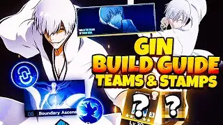THE BEST DPS! GIN BUILD GUIDE - BEST TEAMS, STAMPS & ROTATIONS! HOW TO PLAY? | Bleach Soul Resonance