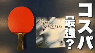コスパ最強と言われる人気ラバーを打ってみる