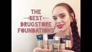 Best Drugstore Foundations 2017 | Jessica Nowlin