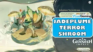 How to Defeat the Jadeplume Terrorshroom (Full Rewards) (Behemoth Observation) - Genshin Impact
