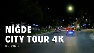 Driving Through Niğde | Roads of a Timeless Anatolian Town | 4K Dashcam View