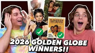 2026 Golden Globe Winners REACTION!!