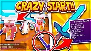 THE CRAZIEST START TO THE SERVER! | Minecraft Skyblock | VanityMC | Space Realm [1]