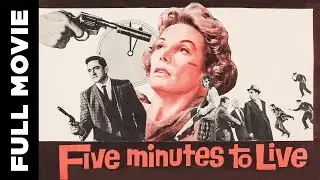 Five Minutes to Live (1961) | Crime Drama Movie | Johnny Cash, Donald Woods
