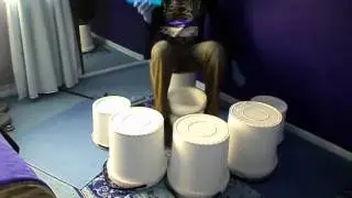 Tulsa Pittaway bucket drumming