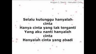 Anggun - Hanyalah Cinta (with LYRICS)