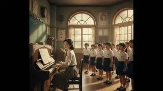 🎧 決められたリズム　🎙️ 井上陽水　（EleganceCover）　♪ 声をそろえて　ピアノに合わせ　大空に歌声　決められたリズム...