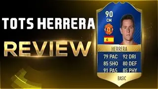 TOTS HERRERA REVIEW+IG STATS| FIFA 17 ULTIMATE TEAM