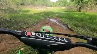 Cooper Creek Deep Water Clinton, MO on the 87 KX125