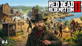 RED DEAD REDEMPTION 2 #4 - Du calme au CHAOS ! 🎣💥 [FR]