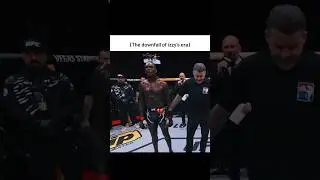 DOWNFALL OFF IZZY.  #ufc #mma #boxing #bjj #muaythai #kickboxing #israeladesanya