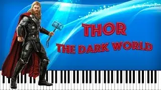 Thor: The Dark World - Brian Tyler (Tutorial Piano Midi Partitura Gratis)