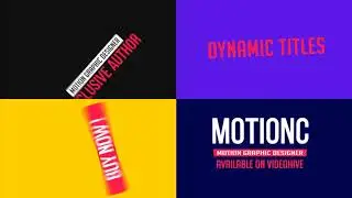 Typograph - After Effects template - VideoHive