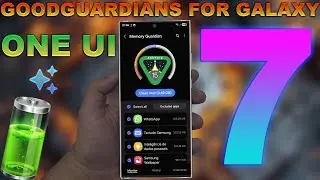 🛑📊🔋COMO INSTALAR O PODEROSO GOOD GUARDIANS na ONE UI 7 ⬇️(Exclusivo P/ Samsung) #s25ultra #oneui7