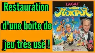 Restauration d'une boite de jeu tr&egrave;s us&eacute; !