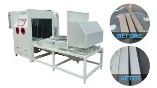 Automatic Sandblasting Machine With Turntable