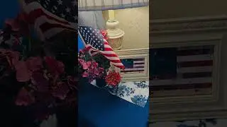 Happy Memorial Day patriotic decor inspiration!!