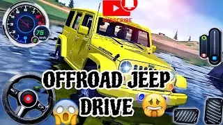 Offroad Jeep Driving Simulator 3D - Drive SUV  jeep Offroad Game - Android GamePlay.