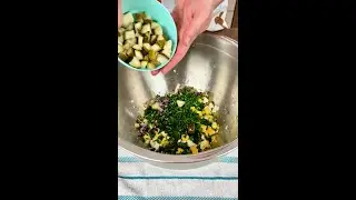 Easy Baked Egg Salad | No Boiling, No Peeling Hack!