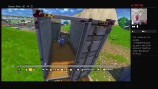 MarkusPauley777's Live PS4 Broadcast. Fortnite E.P (25) I won on solo mode, first time