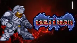 Ghouls 'n Ghosts - Capcom Arcade Stadium Gameplay Walkthrough - Part 1 - Back to the Start