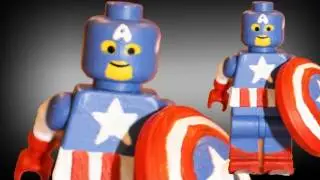 LEGO Captain America Tutorial - The Avengers