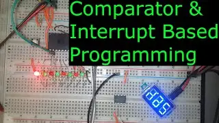 Comparator & Interrupt Base Programming 🔴 PIC Microcontroller Programming Tutorial #18 MPLAB in C