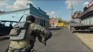WARZONE BO7  Combat Roll Animation Gameplay - BO7 Warzone New Drop Fall Rolling Showcase Reveal