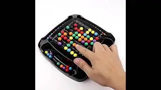120pcs toy chess play set Rainbow ball Color Matching Board game