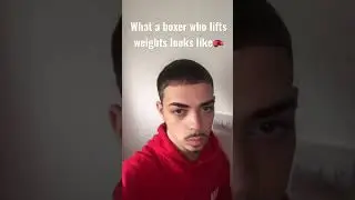 When a boxer lifts weights🥊💪👀