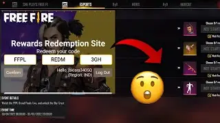 NEW REDEEM CODE ll  FREE FIRE 500K LIVE WATCHING REWARD ll  IN FREE FIRE ll